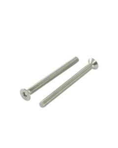 Inbusbout  binnenzeskant RVS M6x150, verzonken kop