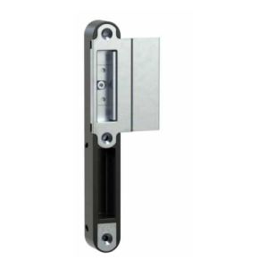 Hoofdsluitkom S2 verstelbaar met lange lip 38-48 mm, Zwart