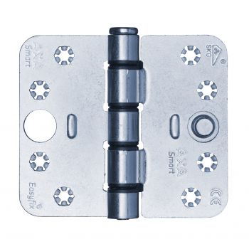 Veiligheids glijlager scharnier Axa, type 1687 SKG3 , verzinkt  89x102x3mm 
