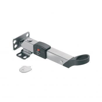 Combi raamuitzetter rvs/zwart afsluitbaar Axaflex Security, type 2660