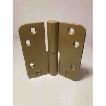 Kogelstiftpaumelle veiligheid SKG*** DIN links Gold 89 x89mm