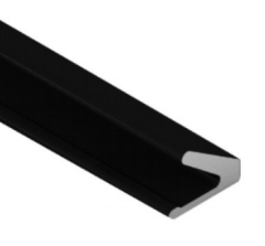 Tochtprofiel zwart Q-Lon 3121 zelfklevend, rol a 7 meter