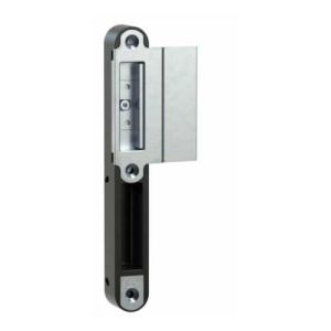 Hoofdsluitkom S2 verstelbaar met lange lip 38-48 mm, Zwart
