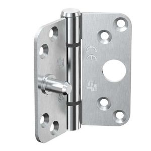 Veiligheids glijlagerscharnier S2, RVS 89x89x3mm